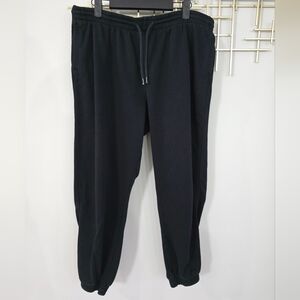 H&M Black Oversized Sweatpants